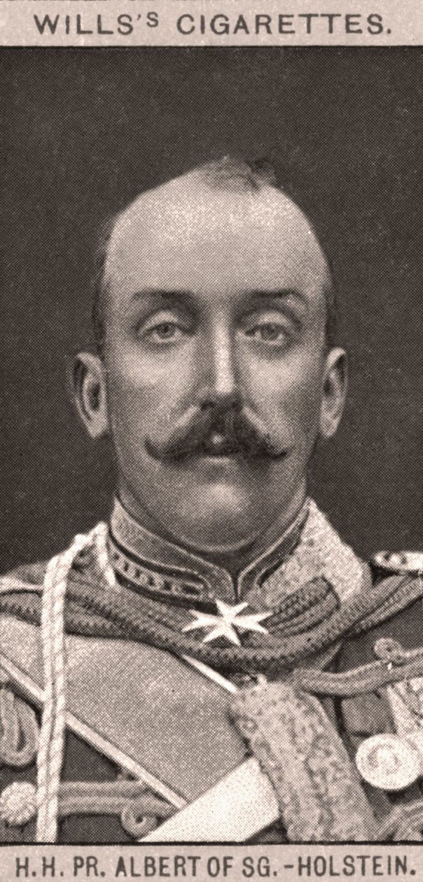 H.H, PR. Albert de SG-Holstein, 1908 - WD and HO Wills