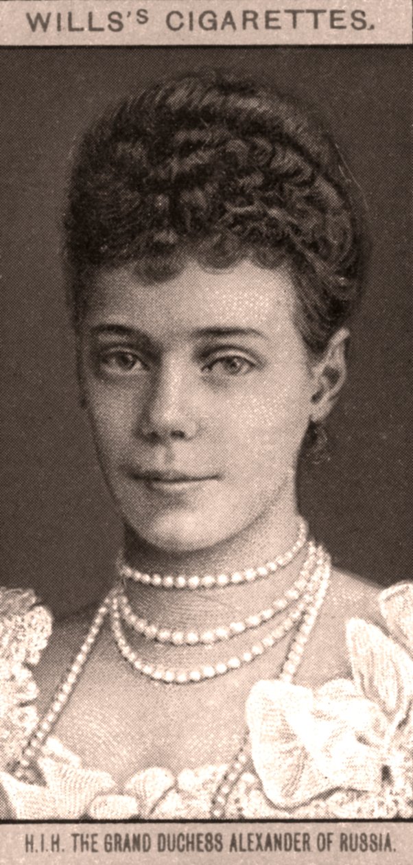 S.A.I. la grande-duchesse Alexandra de Russie, 1908 - WD and HO Wills