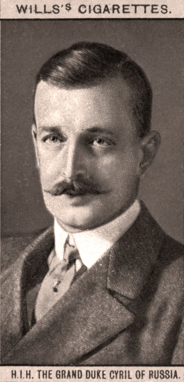 S.A.I. Le Grand-Duc Cyrille de Russie, 1908 - WD and HO Wills