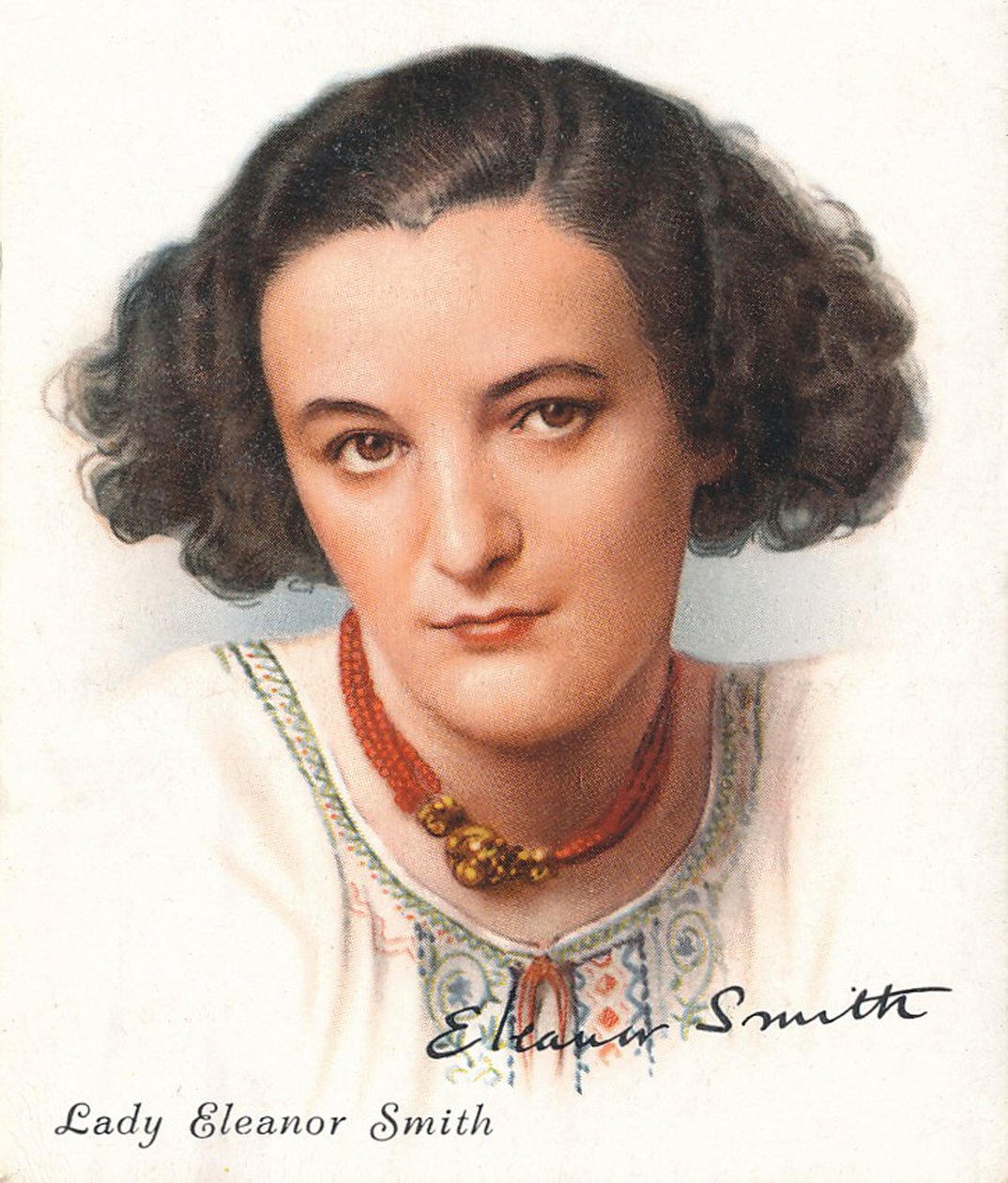 Lady Eleanor Smith, 1937 - WD and HO Wills