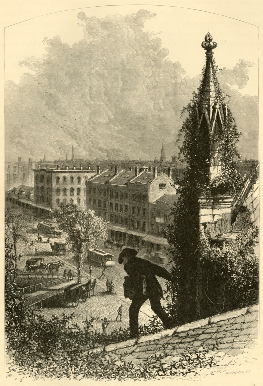 Rue principale, Buffalo, depuis l
