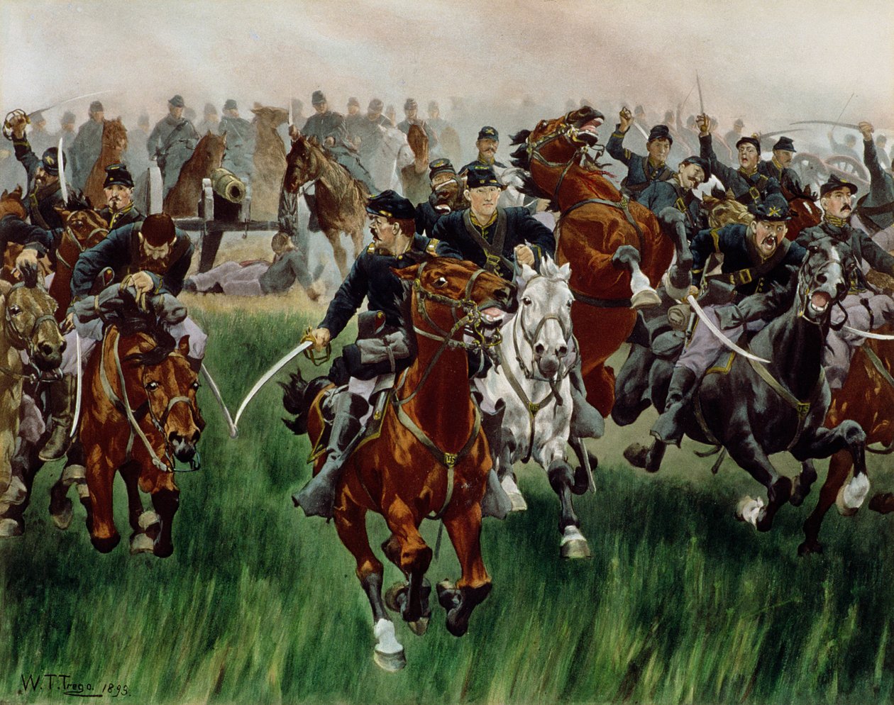 La Cavalerie, 1895 - W.T. Trego