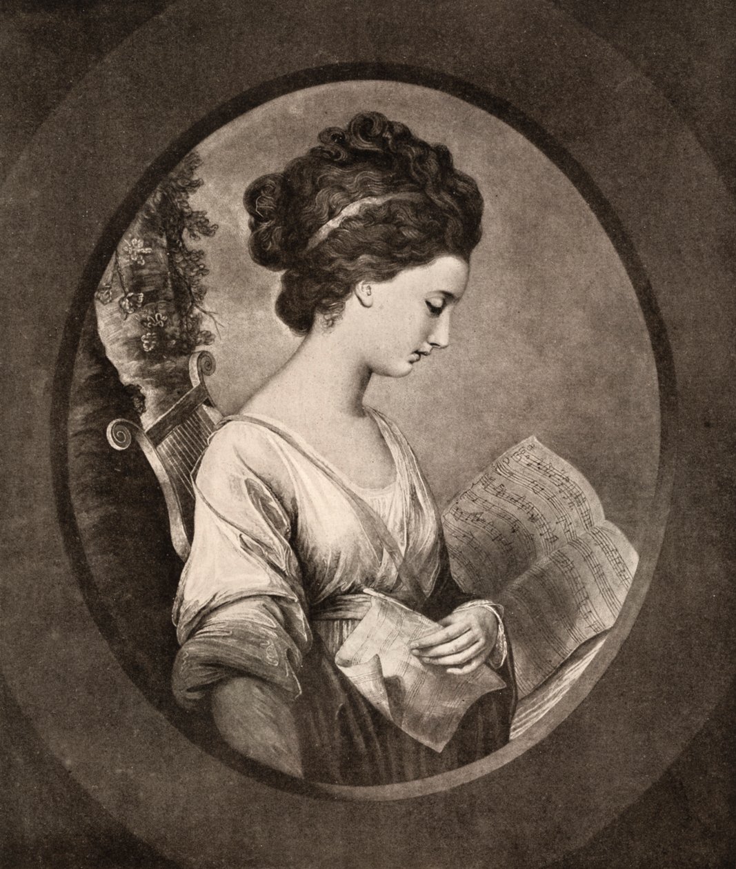 Miss Stephenson, fin du XVIIIe siècle, 1912 - W. Dickinson