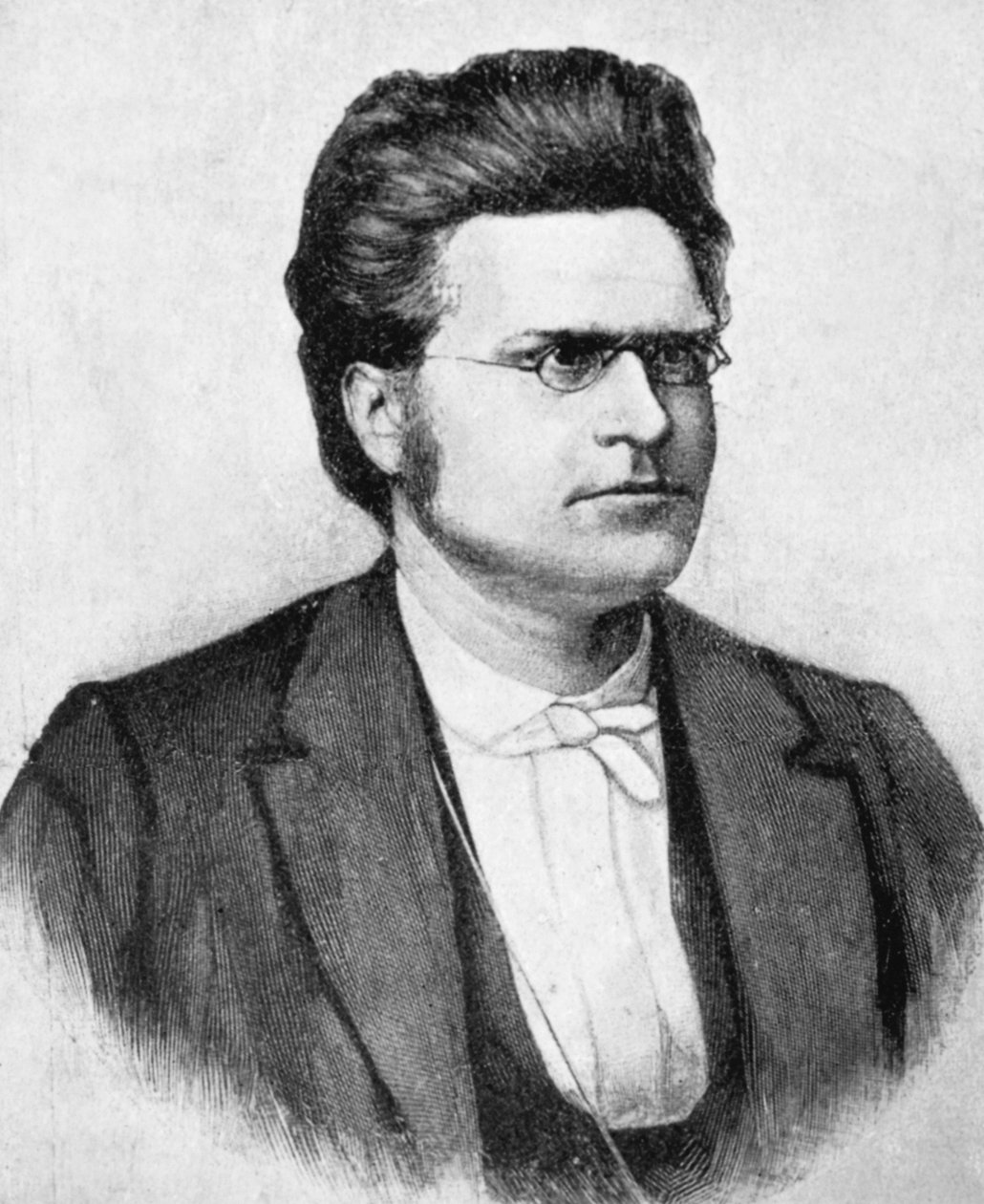Portrait de Bjornstjerne Martinius Bjornson (1832-1910), écrivain, poète et dramaturge norvégien - John Ward Dunsmore