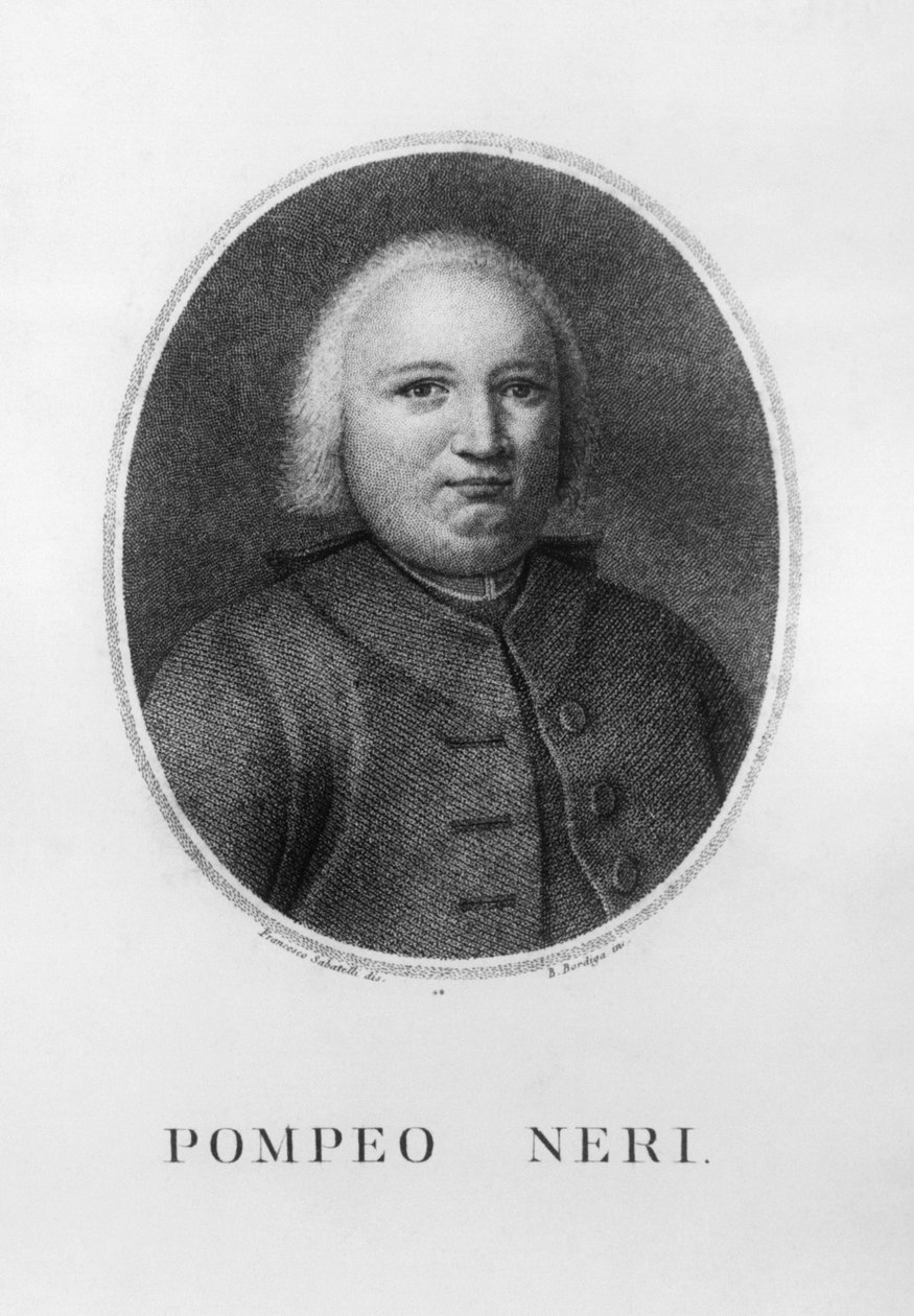 Portrait de Pompeo Neri (1706-1776), juriste et politicien italien - John Ward Dunsmore