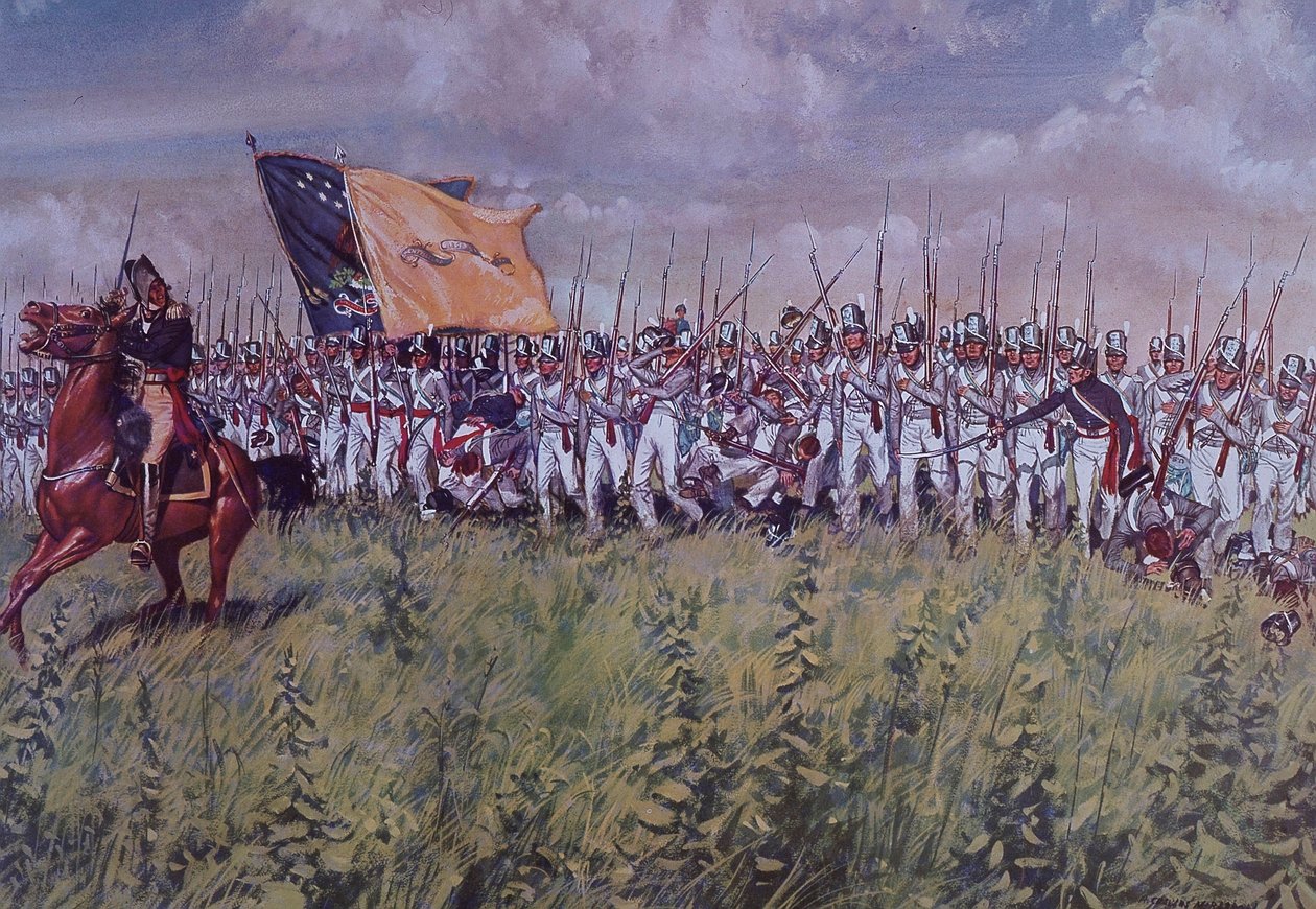 La bataille de Chippawa - John Ward Dunsmore