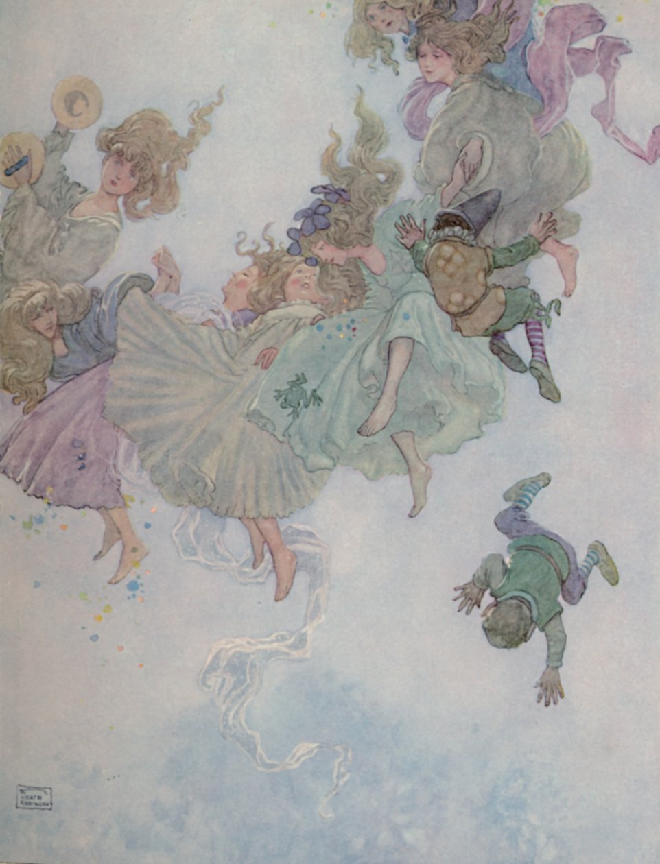 Tourne et tourne, vers 1930 - William Heath Robinson