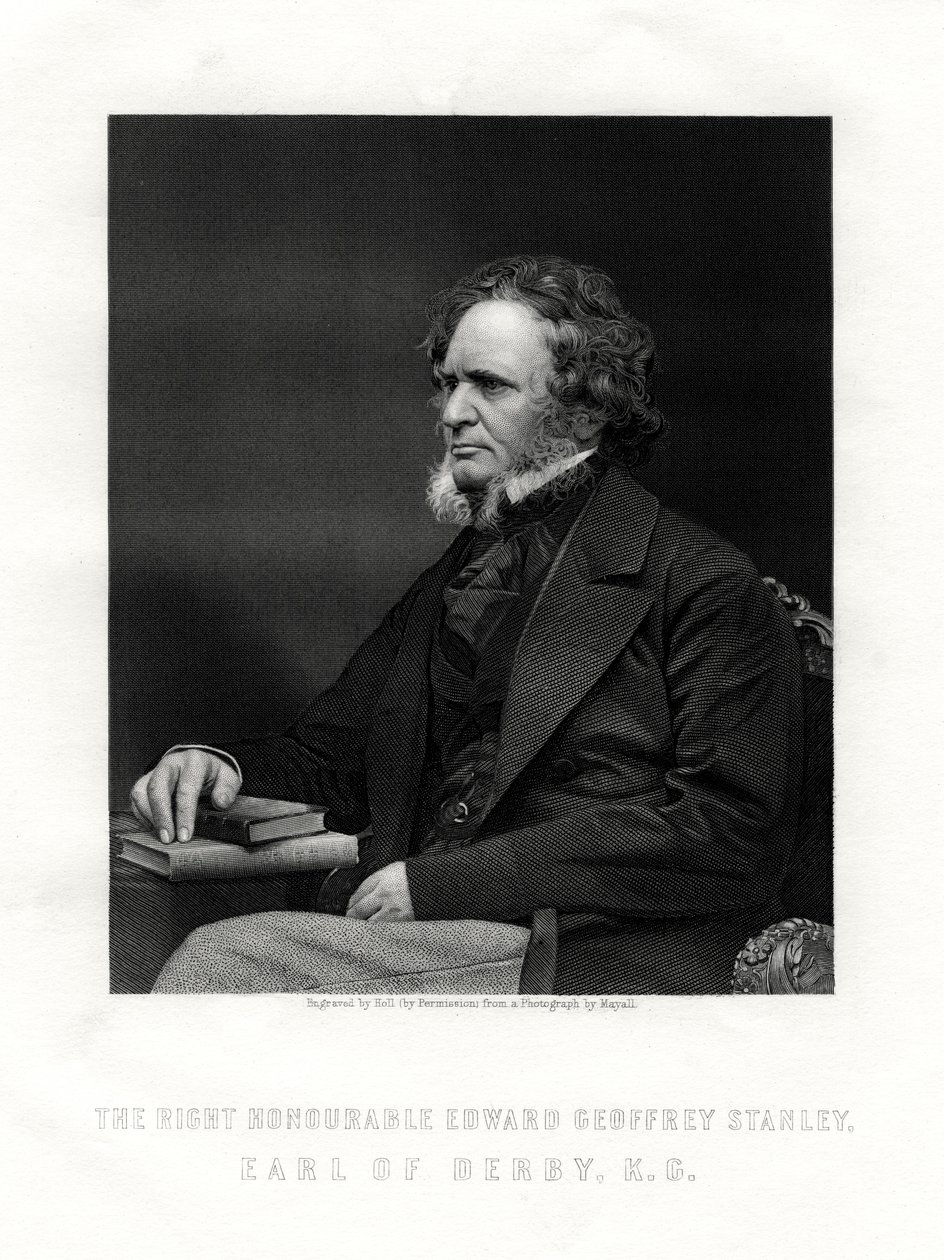 Edward Geoffrey Smith-Stanley, 14e comte de Derby, homme d
