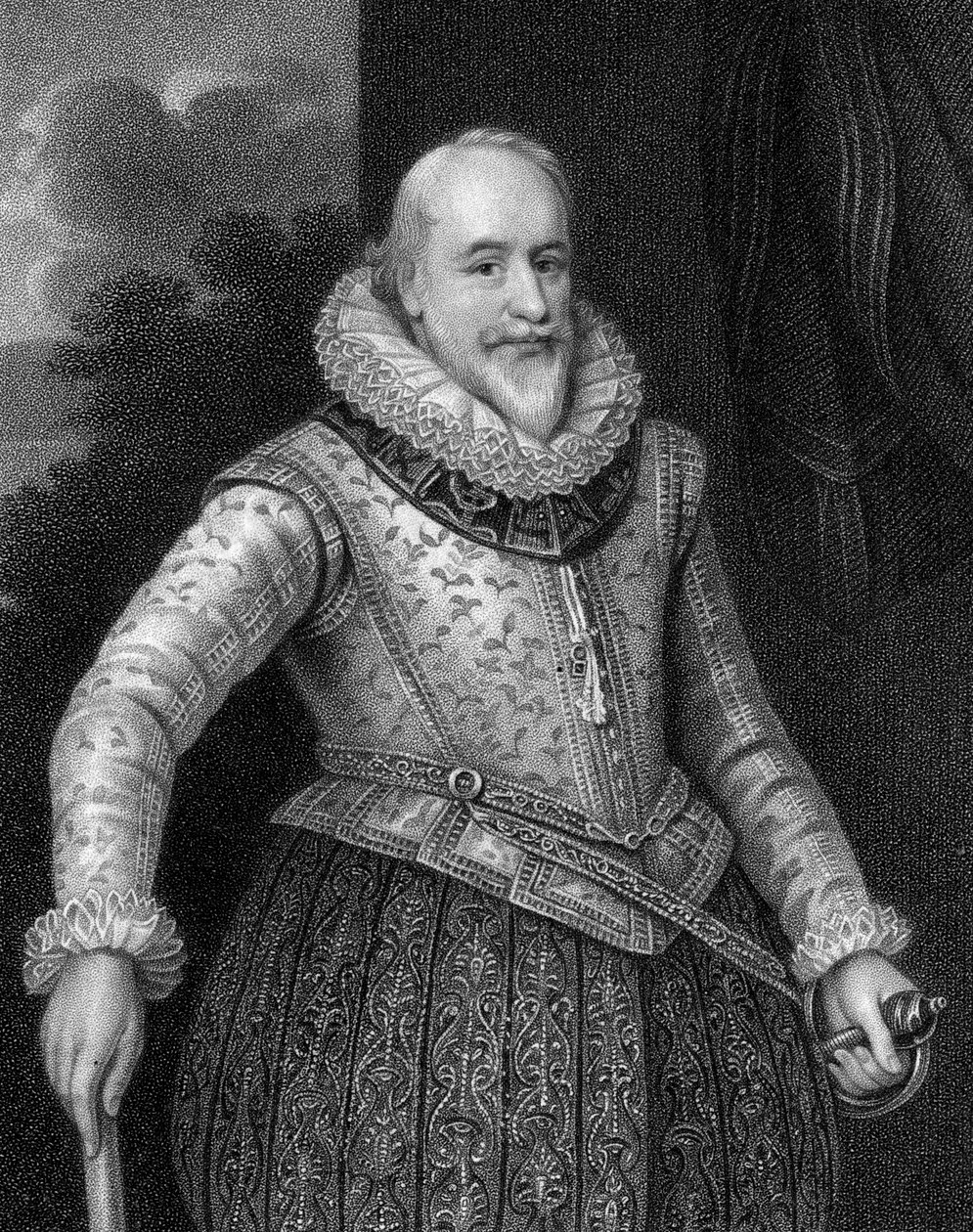 George Carew, 1er comte de Totnes 1555-1629, 1824 - W. Holl