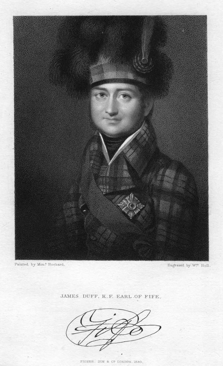 James Duff 1729-1809, 2e comte de Fife, 1830 - W. Holl