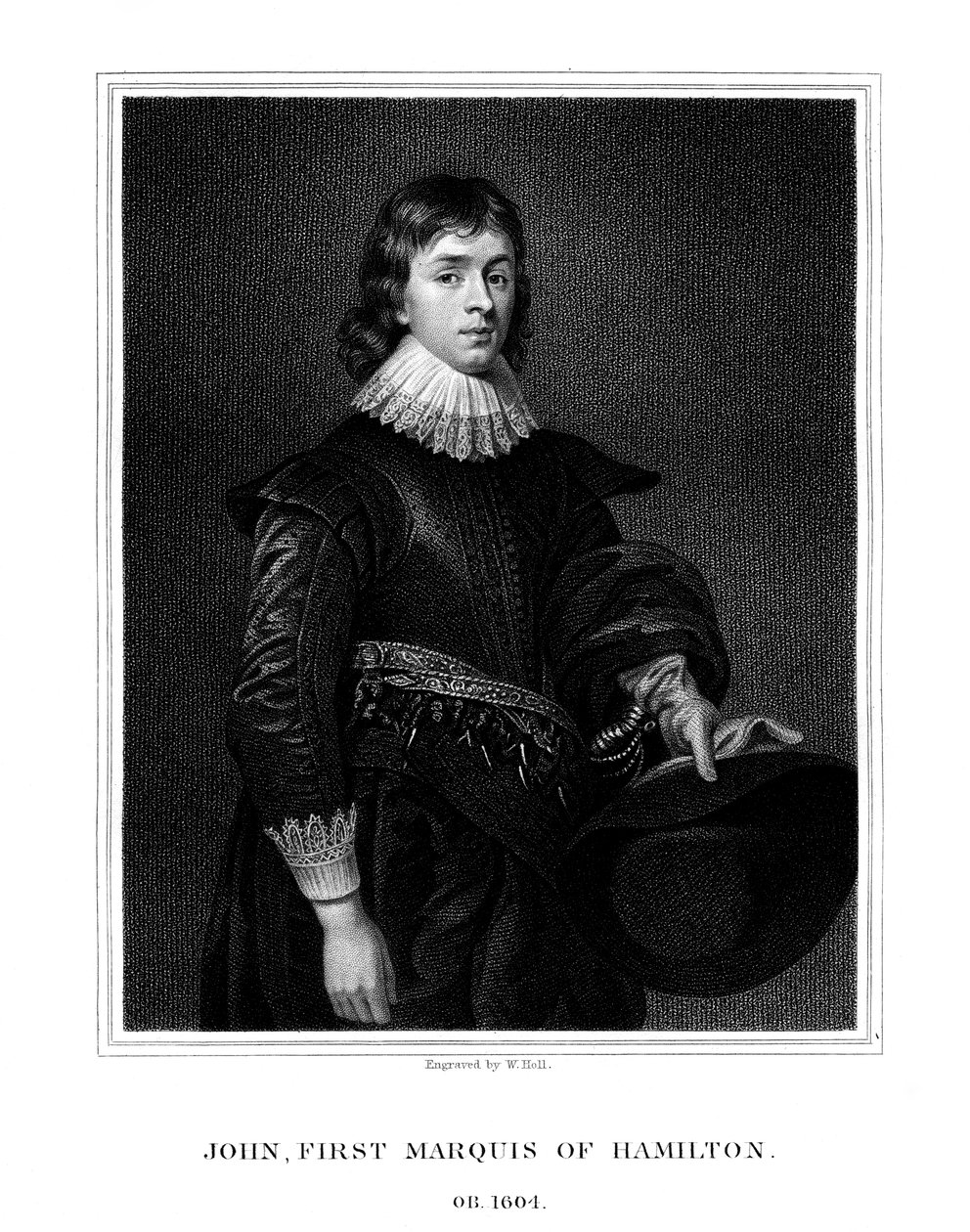John Hamilton, 1er marquis de Hamilton, 1825 - W. Holl