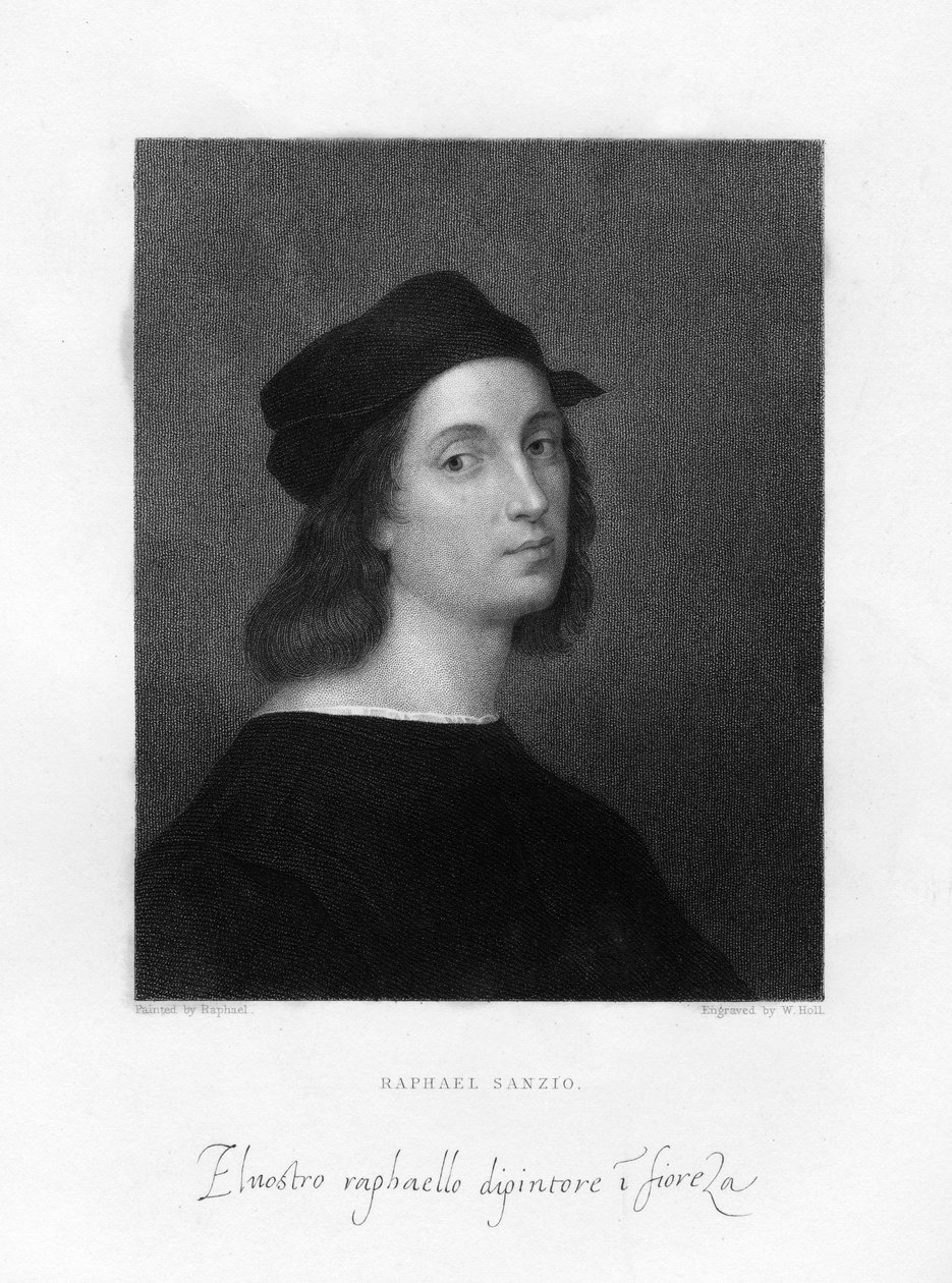 Raphaël, maître peintre florentin, 1834 - W. Holl