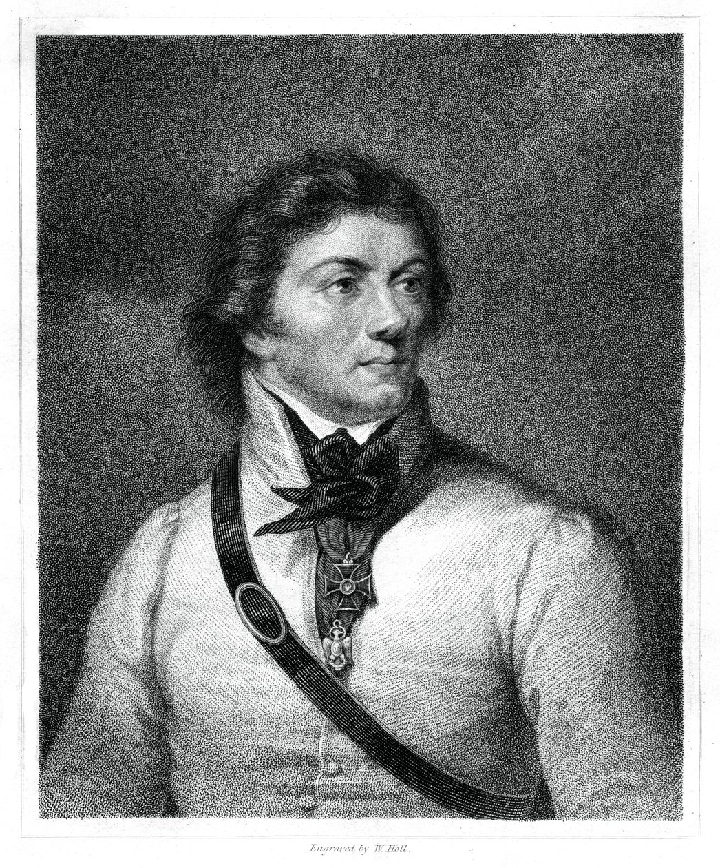Tadeusz Kosciuszko, héros national polonais et lituanien, général et leader, 1833 - W. Holl