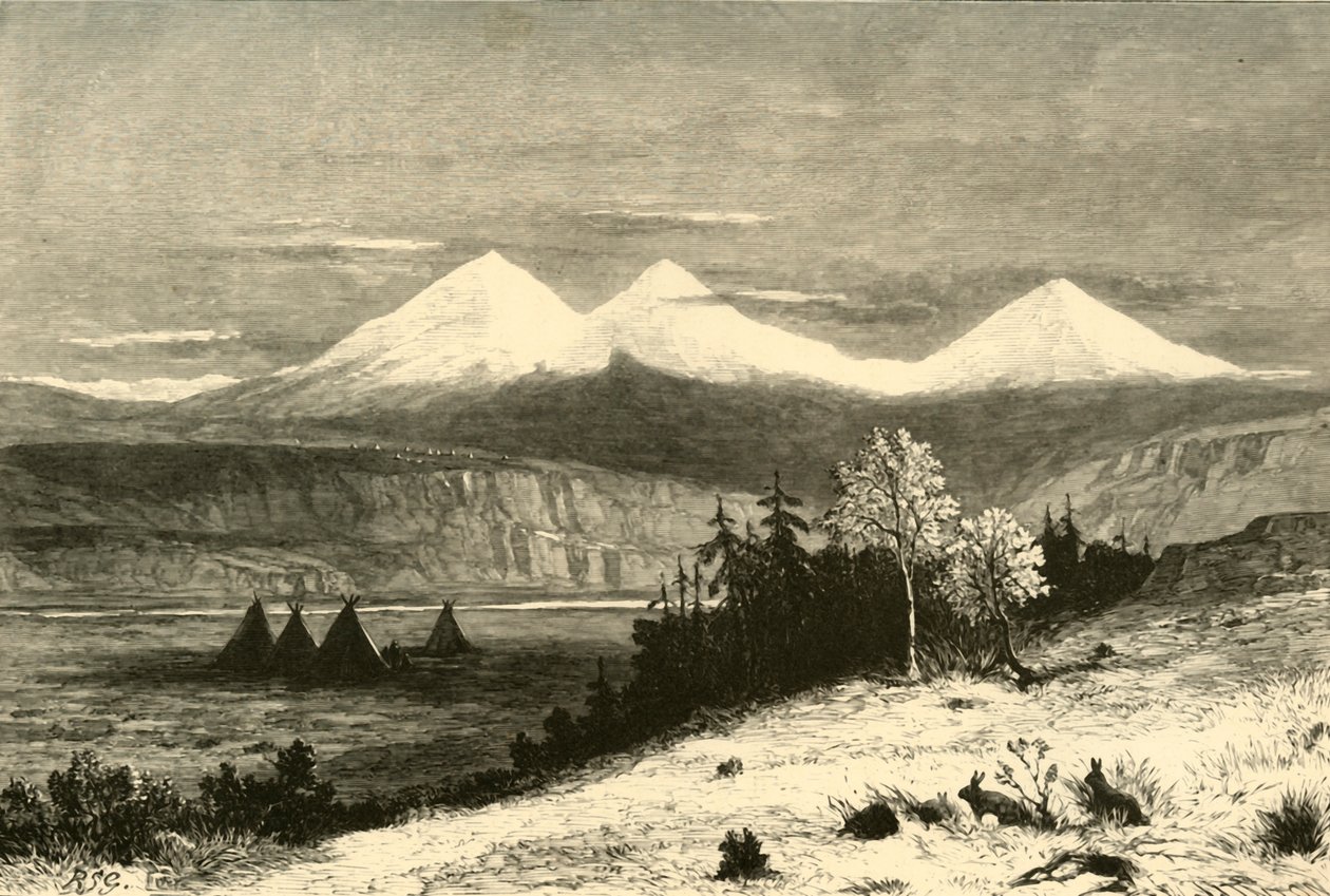 Les Trois Sœurs, 1872 - W. J. Linton