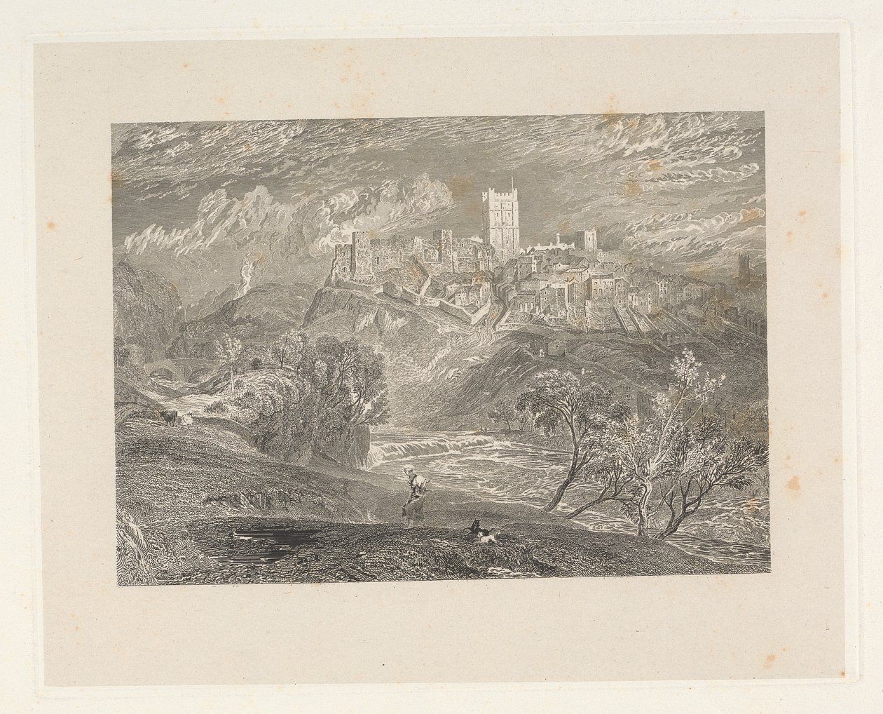 Richmond, Yorkshire | W. R. Smith | Estampe d'art