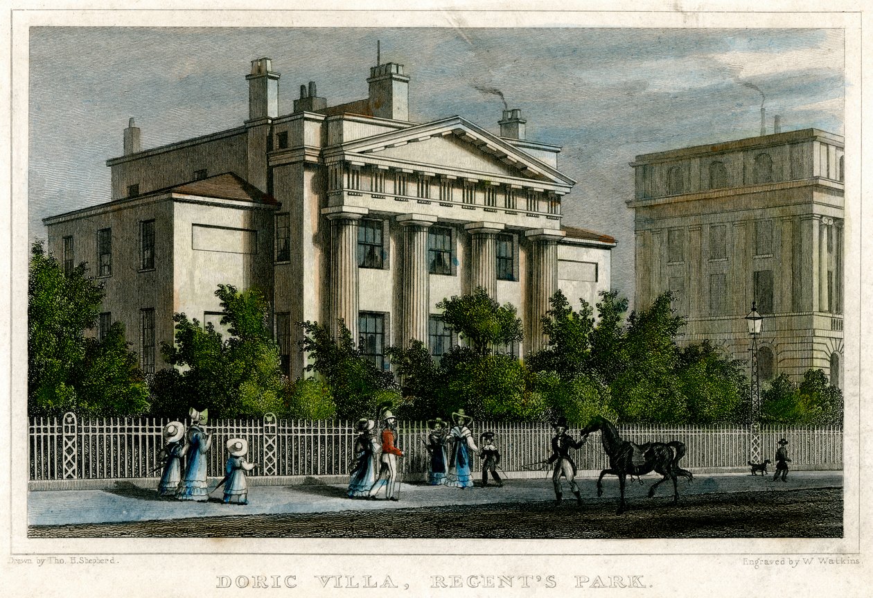 Villa dorique, Regent