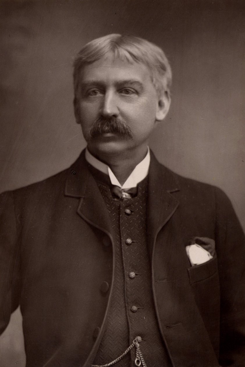 Francis Bret Harte (1836-1902) éditeur et écrivain américain - W. and D. (after) Downey