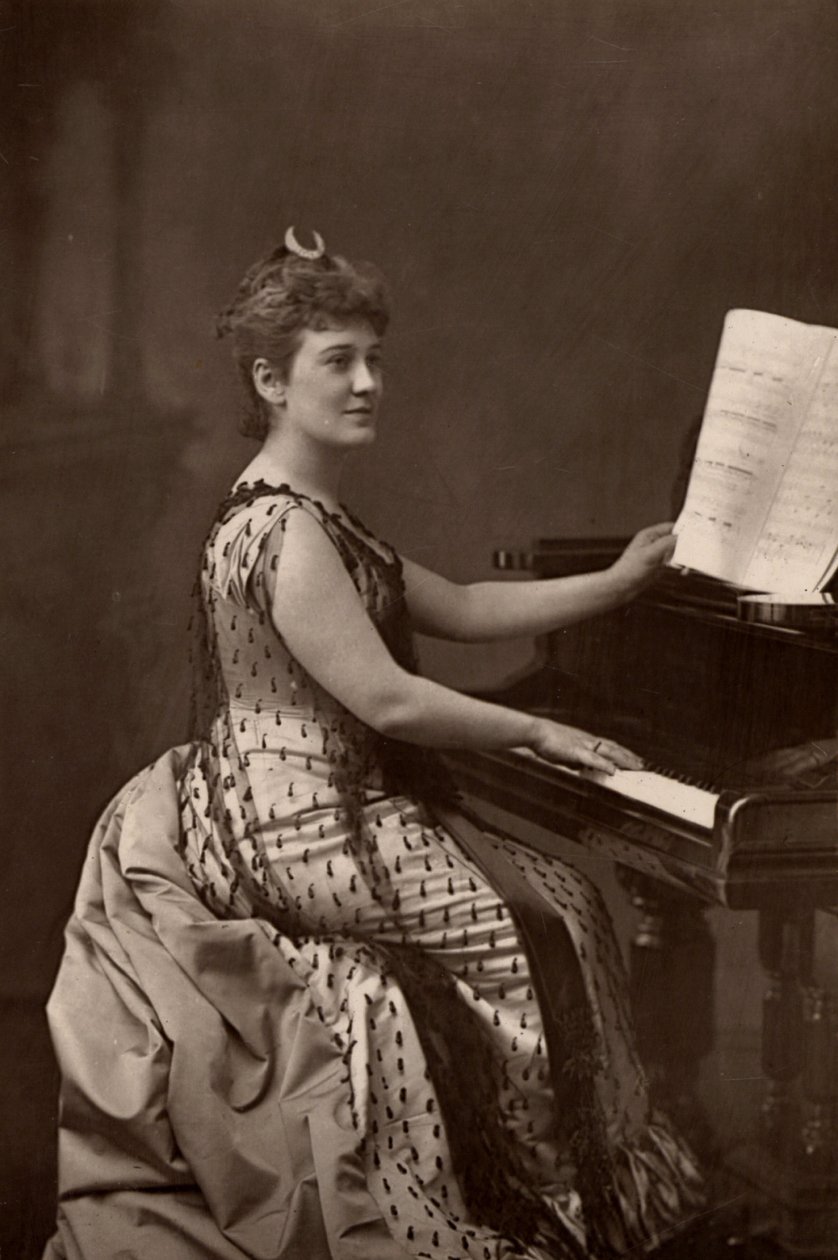 Madame Nordica (Lilian Norton) (1857-1914) soprano américaine - W. and D. (after) Downey