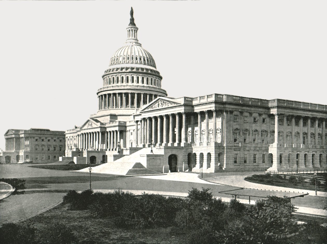 Le Capitole, Washington DC, USA, 1895 - W and S Ltd