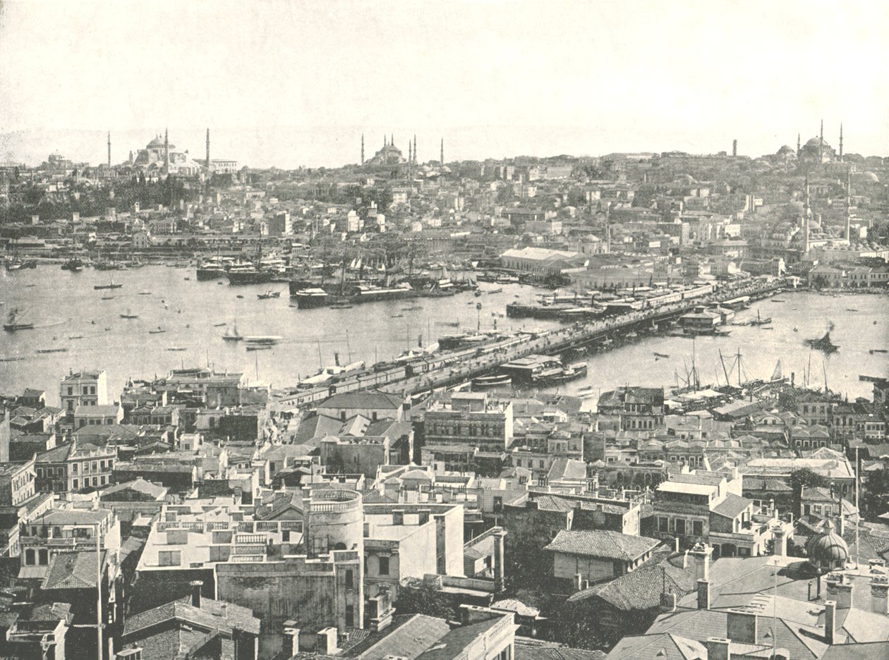 Le pont de Galata sur la Corne d
