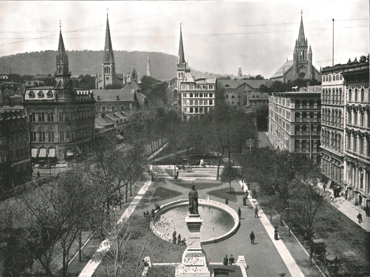 Place Victoria, Montréal, Canada, 1895 - W and S Ltd