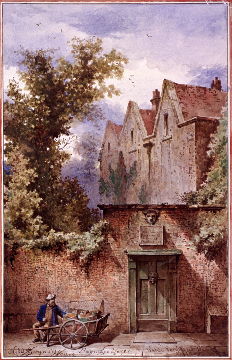 Maison de Nell Gwynne, Bagnigge Wells, St Pancras, Londres - Waldo Sargeant