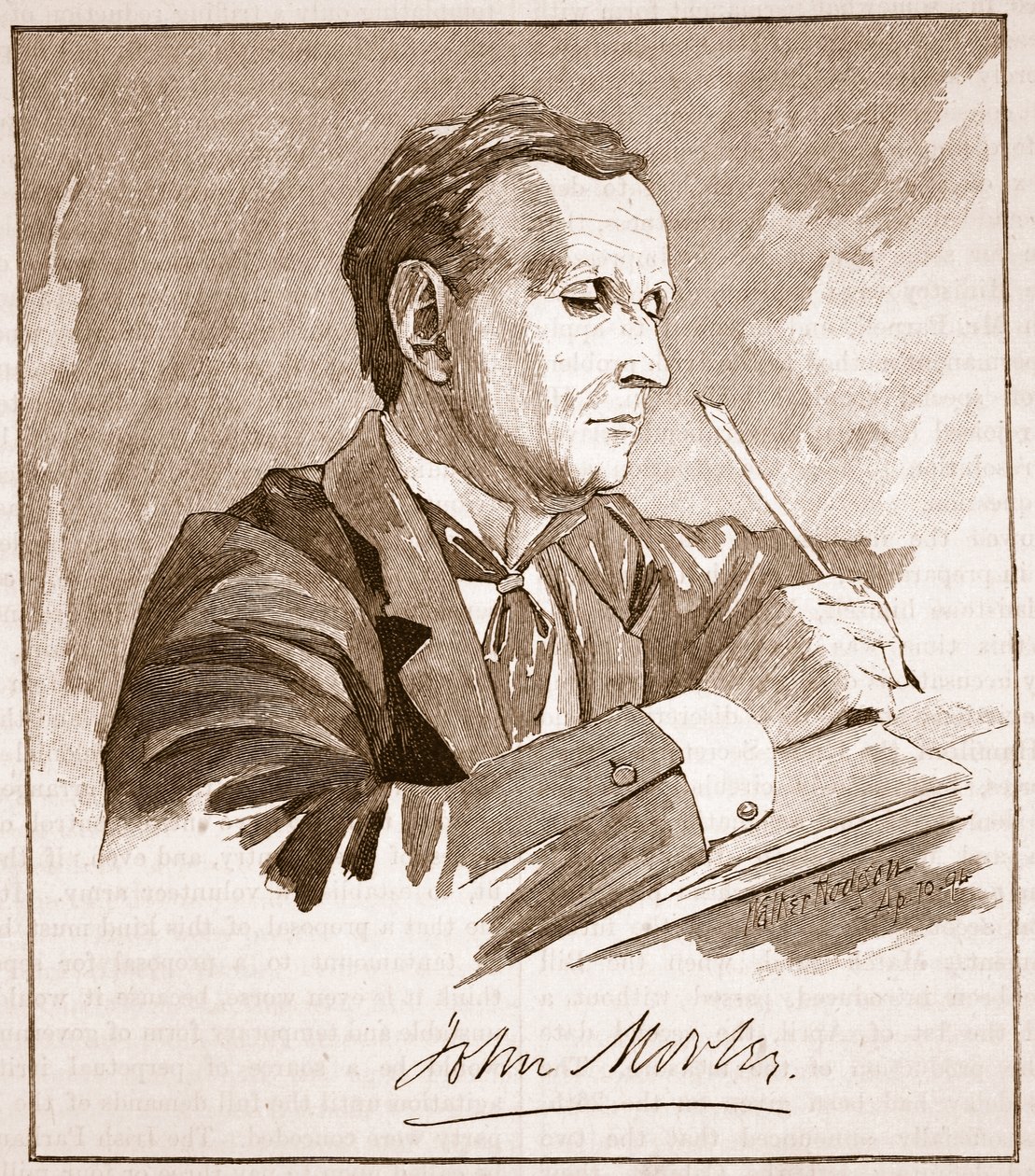 M. Morley, illustration de 