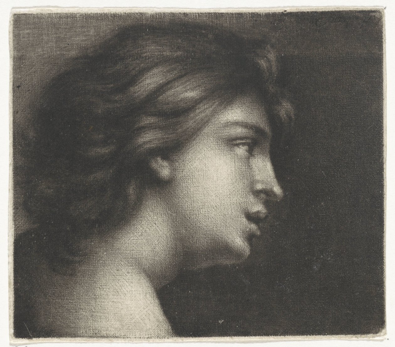 Tête de jeune femme - Wallerant Vaillant