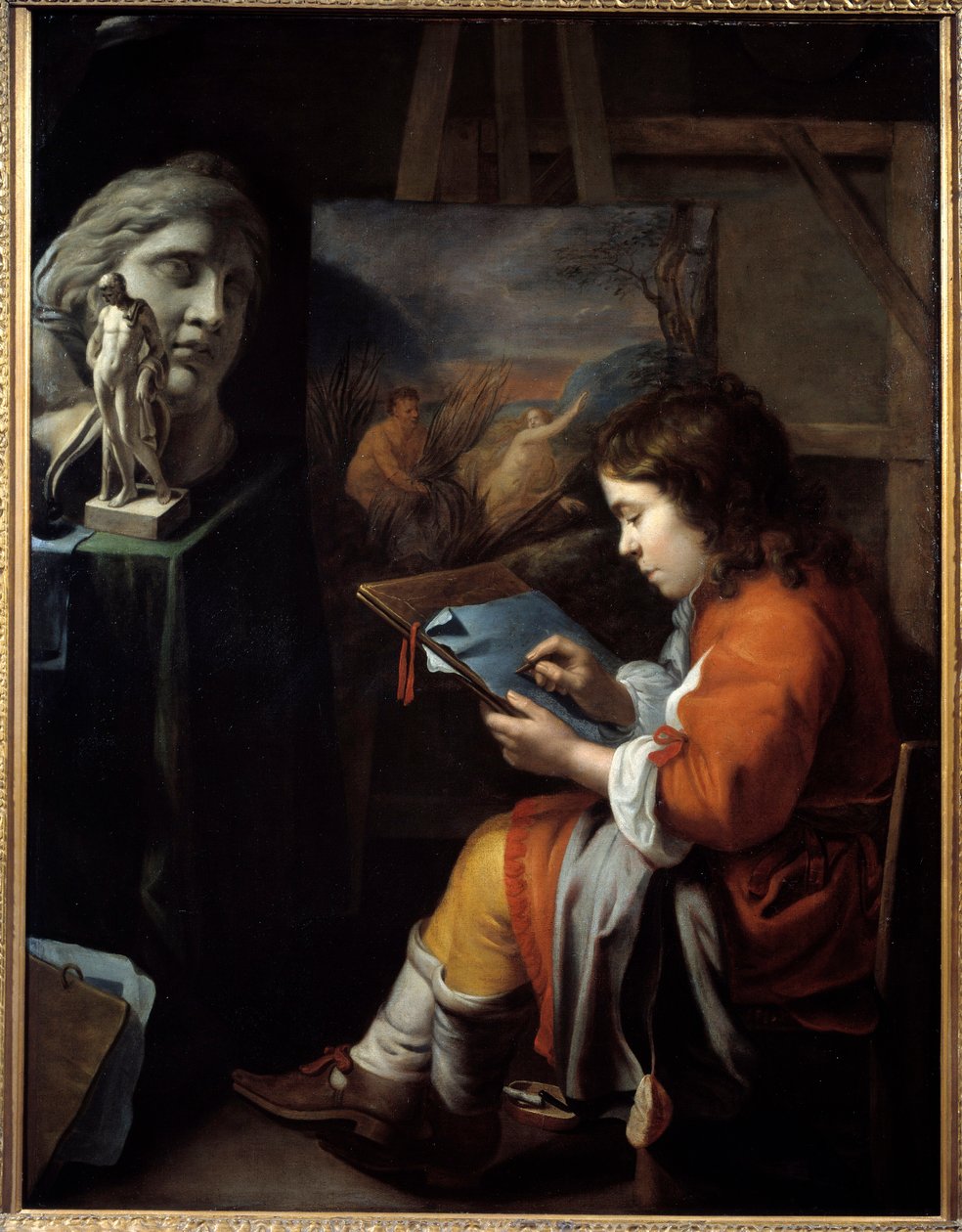 Le jeune dessinateur - Wallerant Vaillant
