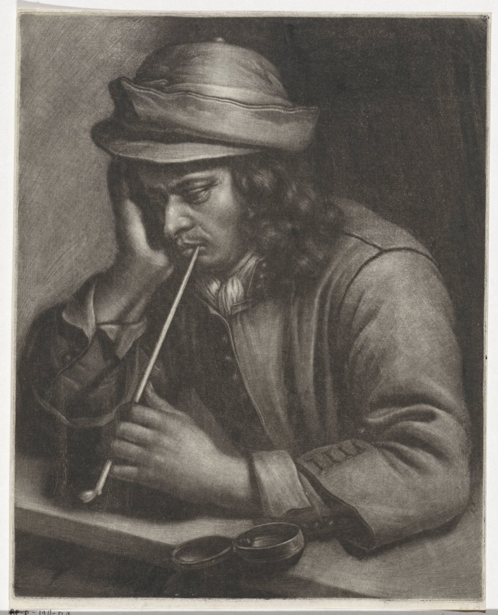 Homme fumant - Wallerant Vaillant