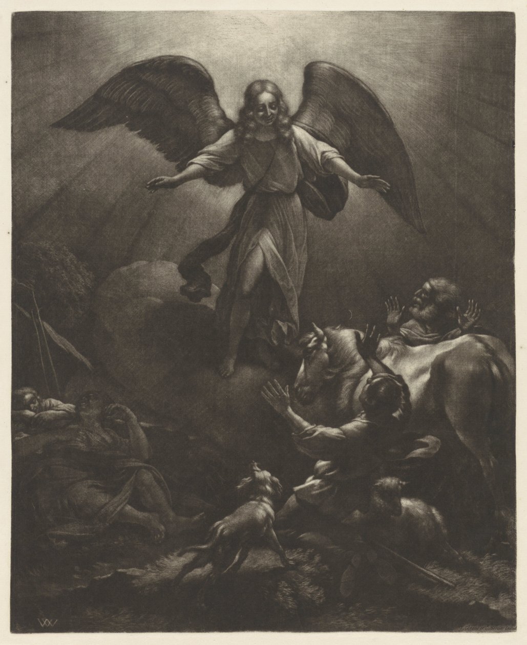 Annonciation aux bergers - Wallerant Vaillant
