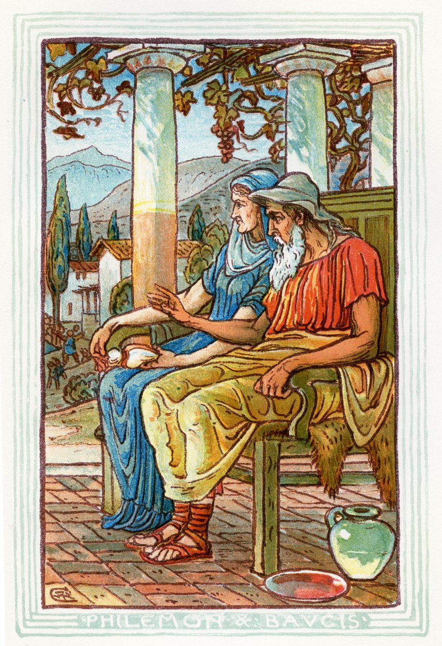 Philémon et Baucis - Walter Crane