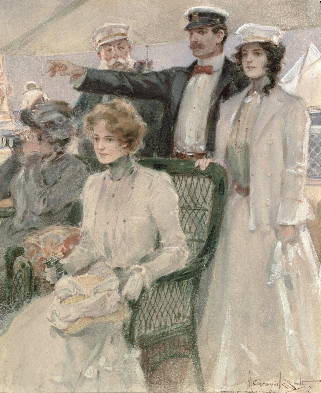 À bord du navire, 1901 - Walter Granville Smith