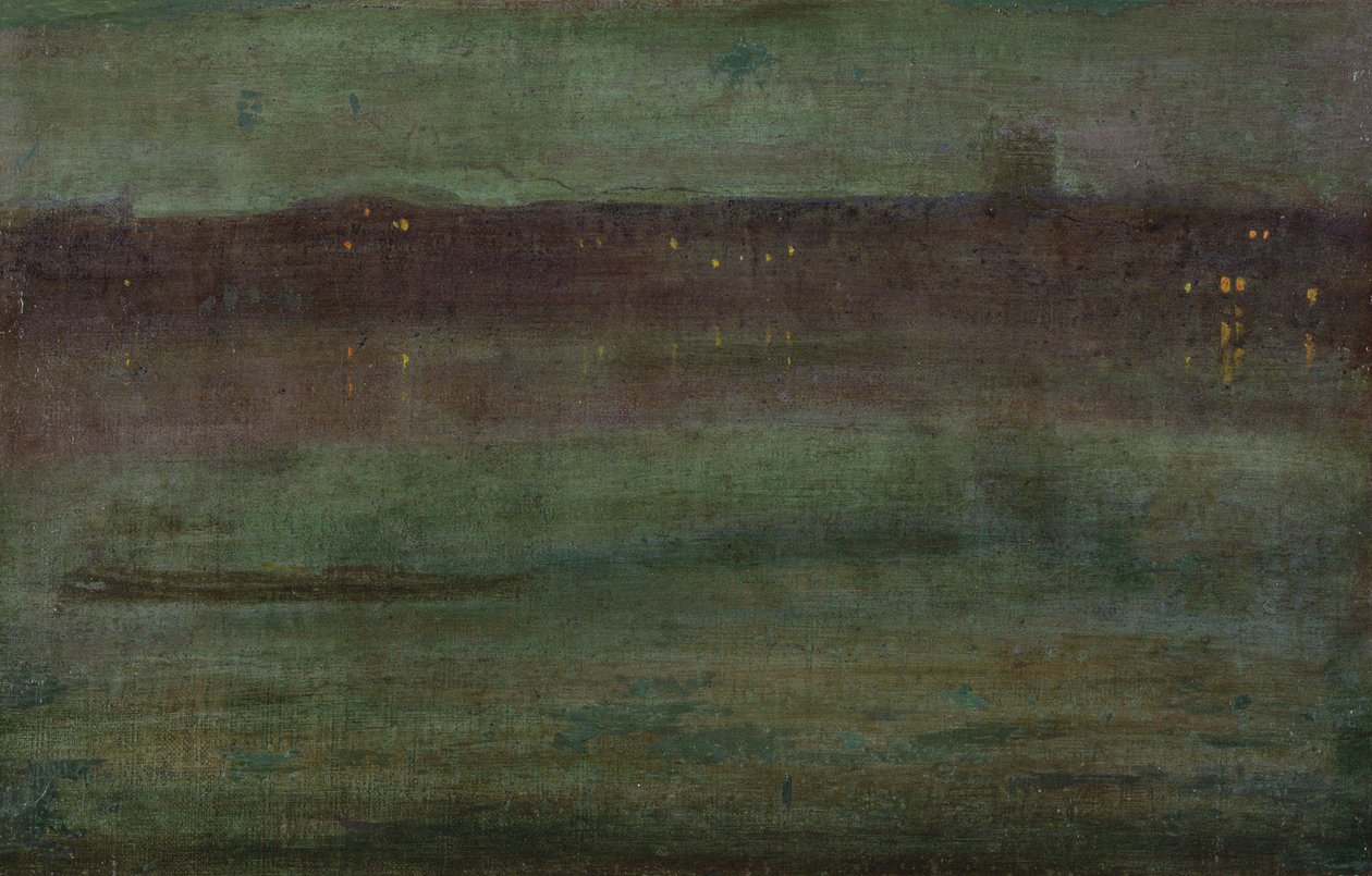Nocturne, Battersea Reach - Walter Greaves