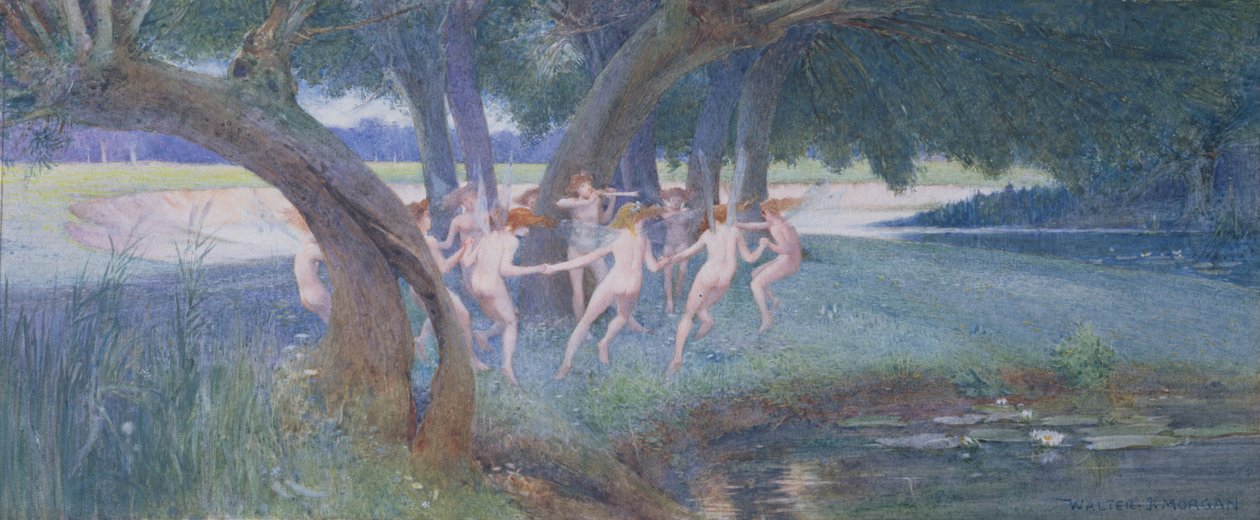 Où résident les fées et les fées rurales - Walter Jenks Morgan