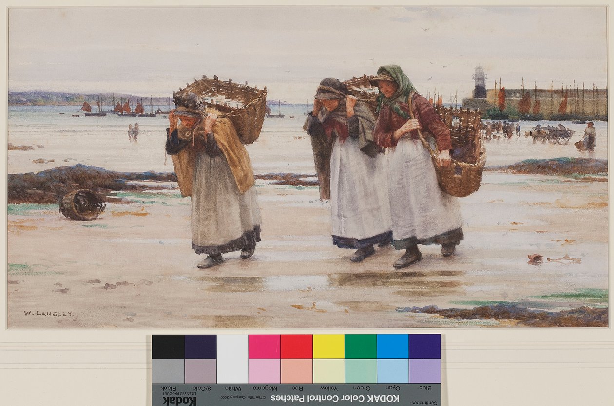 Les soutiens de famille, vers 1896 - Walter Langley