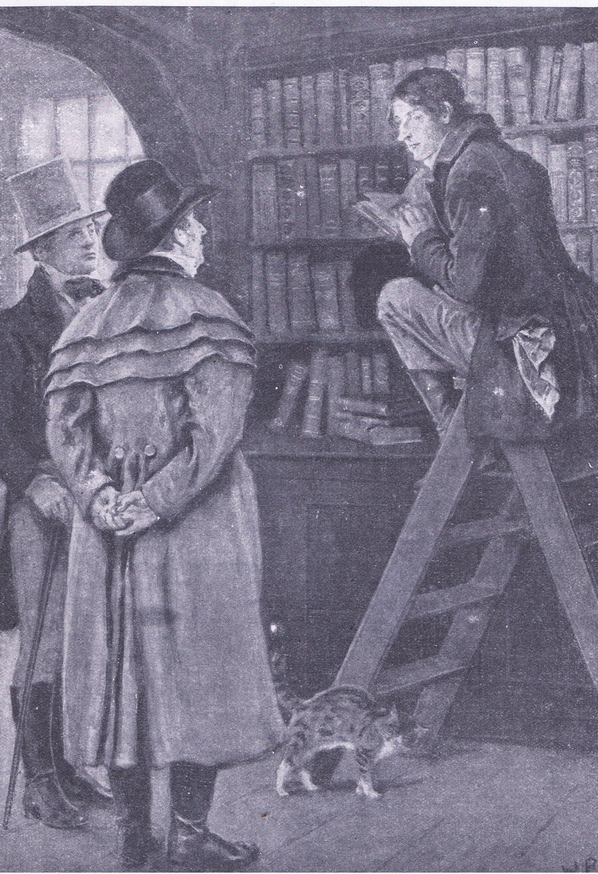 Sir Walter Scott rencontre John Leydon - Walter Paget