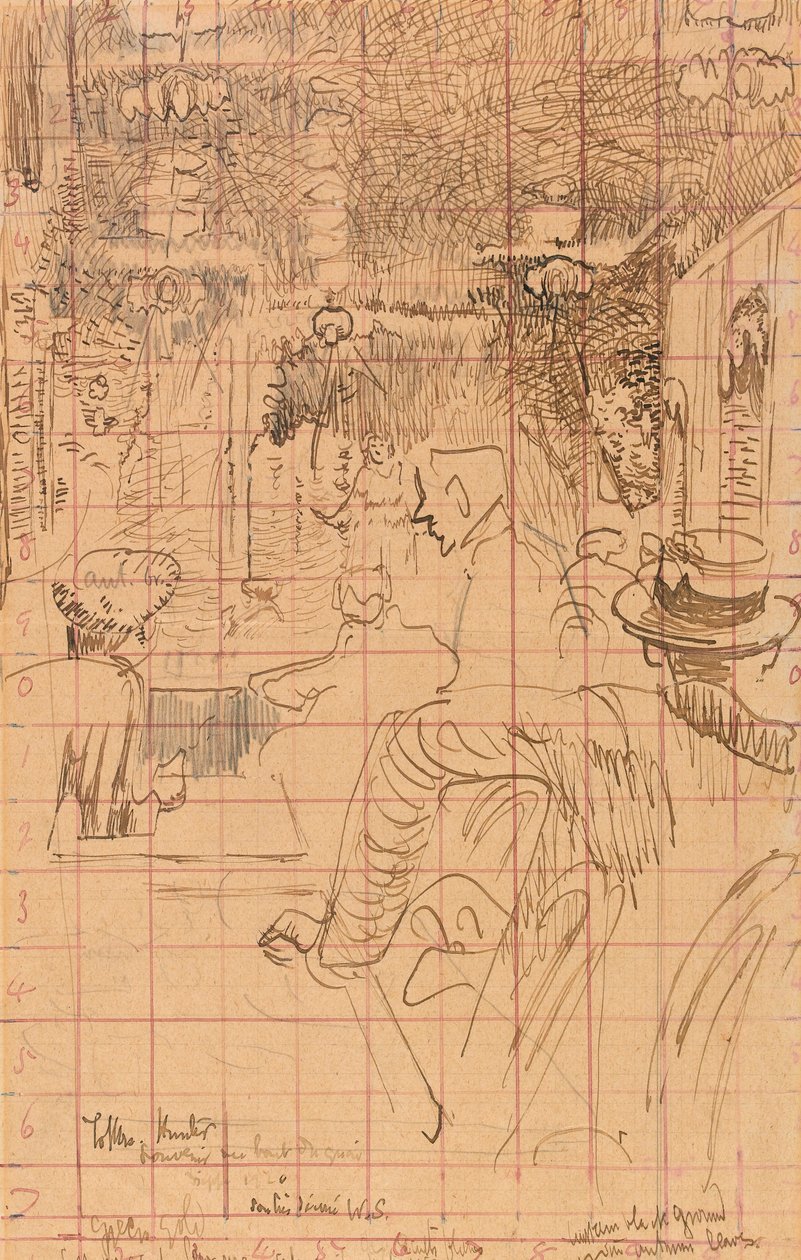Café-concert chez Vernet, Dieppe, 1920 - Walter Richard Sickert