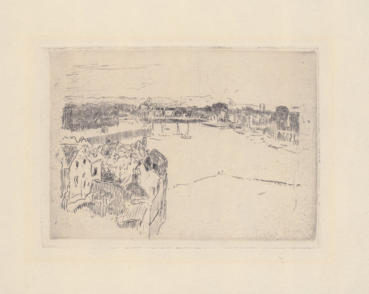 Port de Dieppe, vers 1885 - Walter Richard Sickert