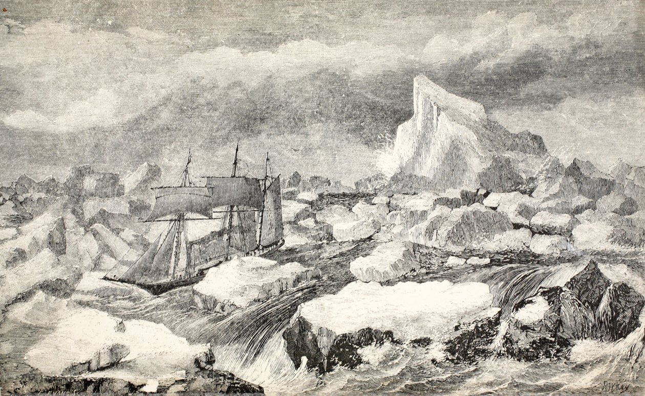 Le renard sortant de la meute roulante, 1859 - Walter William May