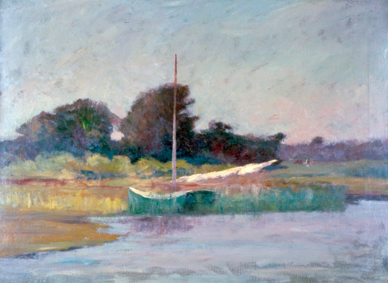 Bateau solitaire, vers 1868-1917 - Walter Clark