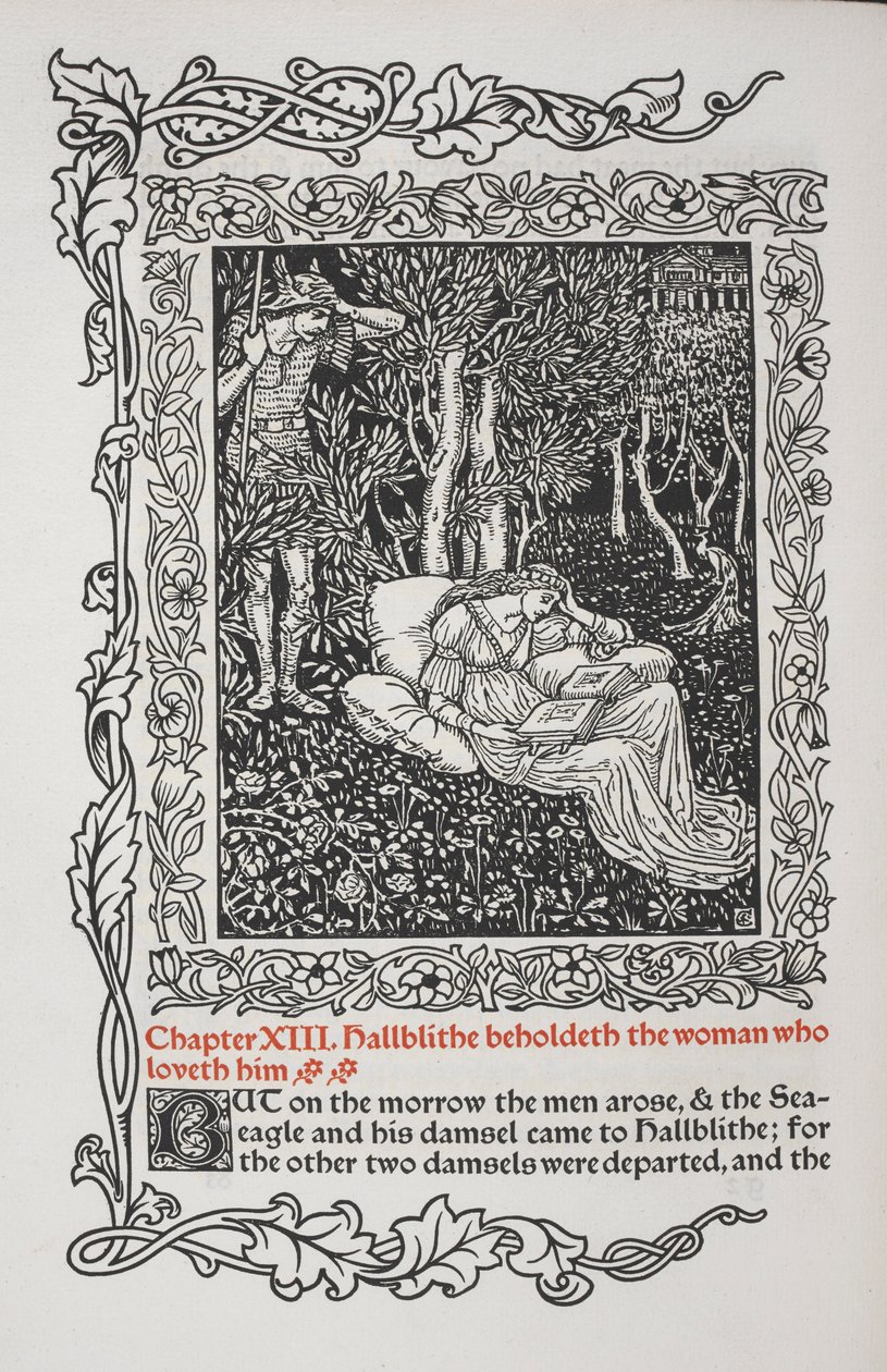 Chapitre XIII. Hallblithe contemple la femme qui l