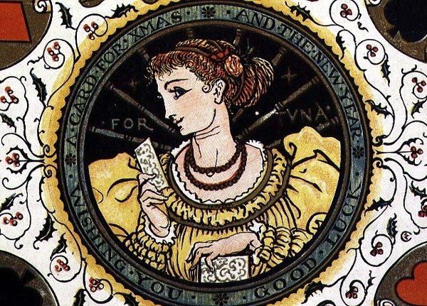Carte de Noël - Walter Crane