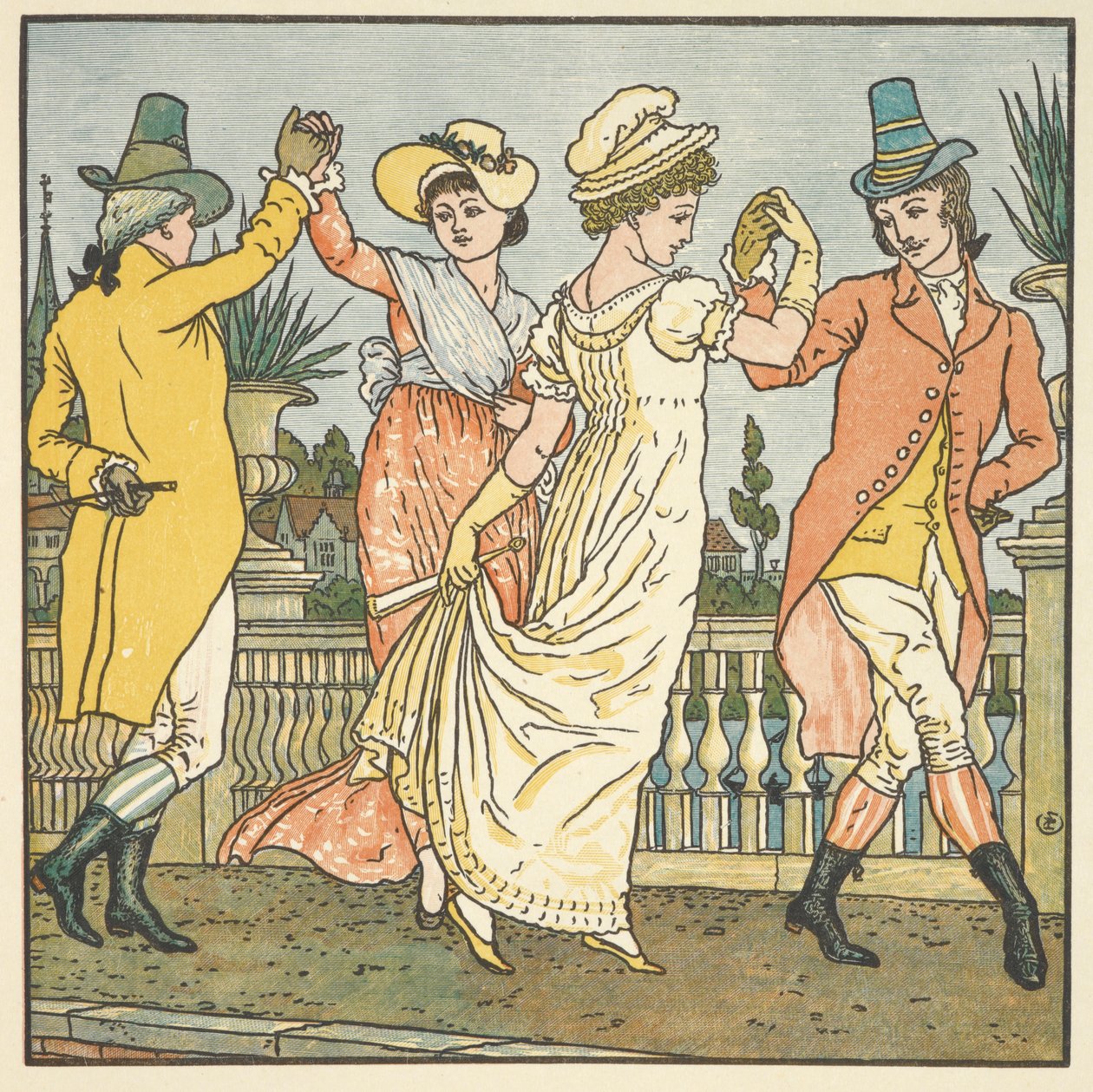 Illustration en couleur pour 