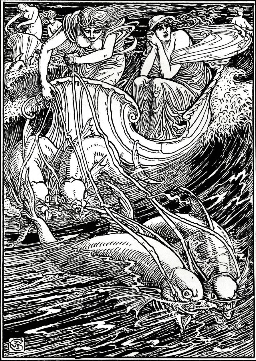 Illustration pour la Reine des Fées, c. 1890, 1897 - Walter Crane