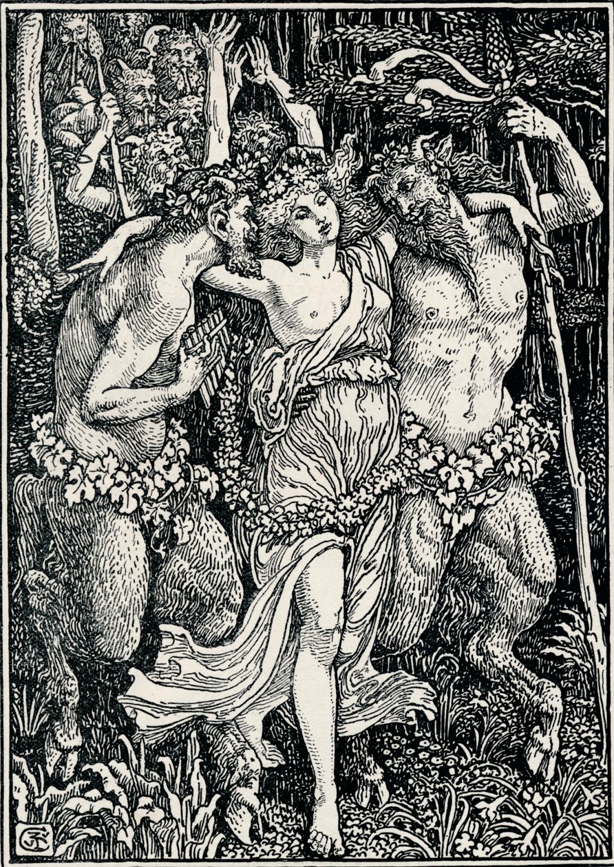 Illustration pour la Reine des Fées, vers 1890, 1897 - Walter Crane