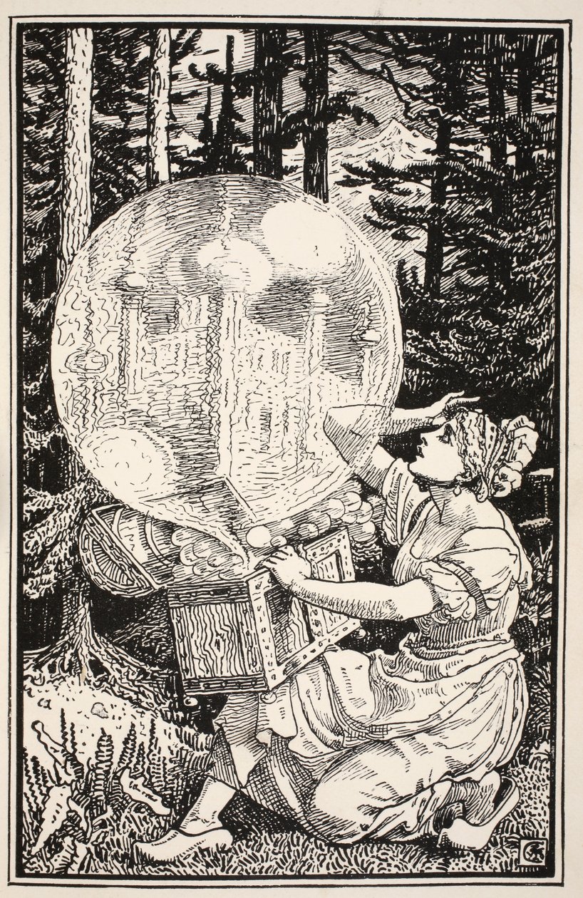 Un dôme de verre est sorti comme une bulle de savon, s