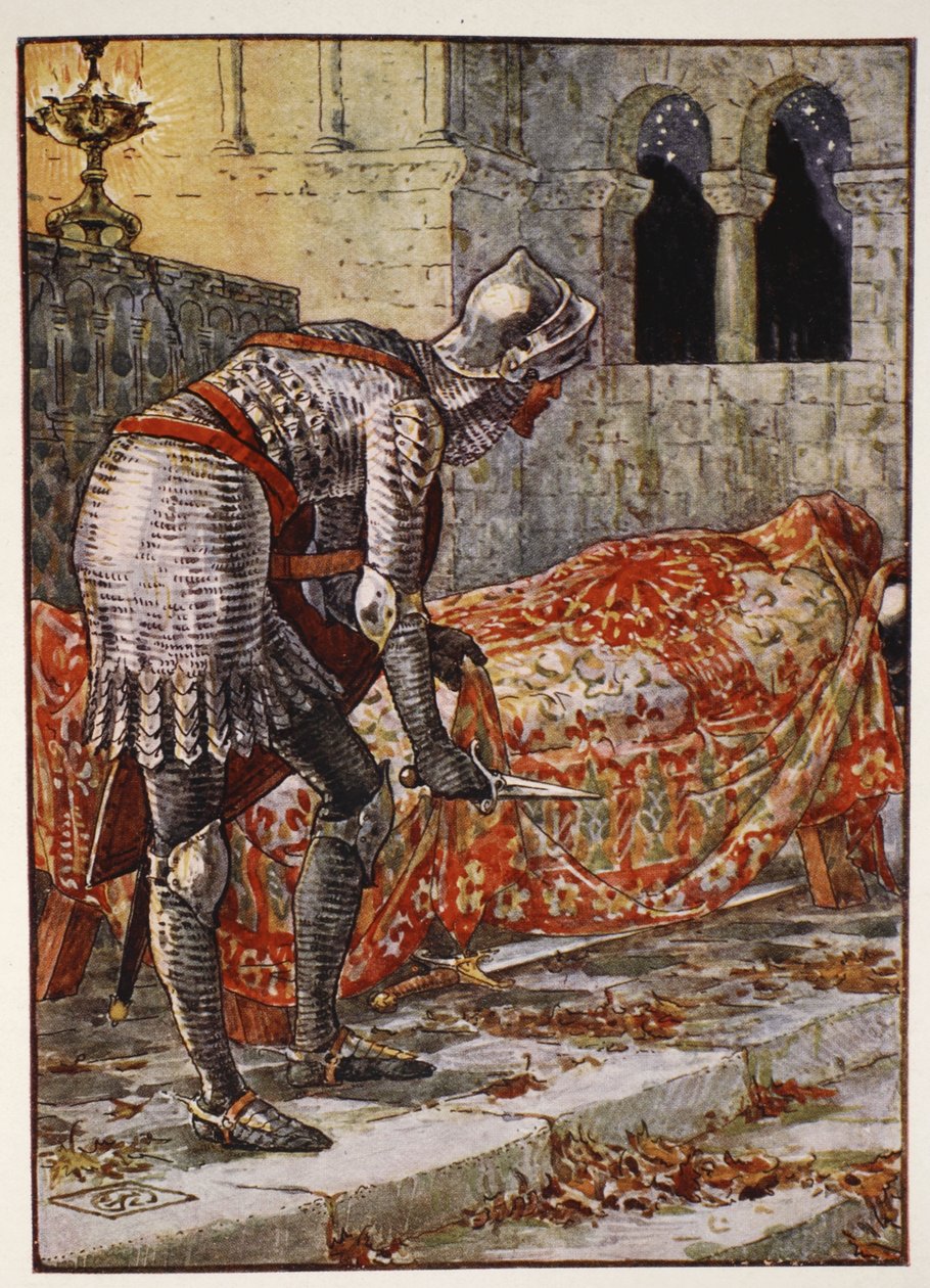 Sir Lancelot dans la Chapelle Périlleuse, de 