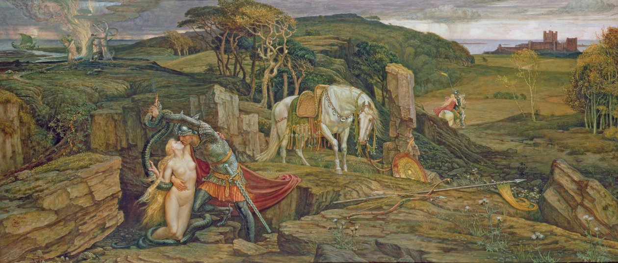 Le ver laid de Spindleston Heugh - Walter Crane