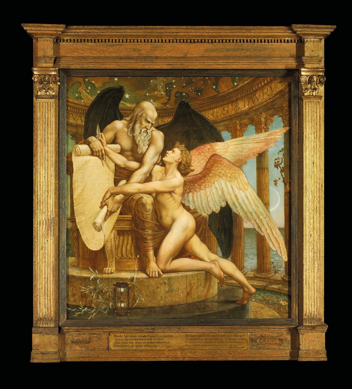 Le Rouleau du Destin, 1882 - Walter Crane